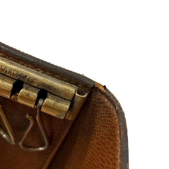 LOUIS VUITTON Multicles 4 M69517 Maroon Monogram - RA0041 Key Case - Picture 10 of 11